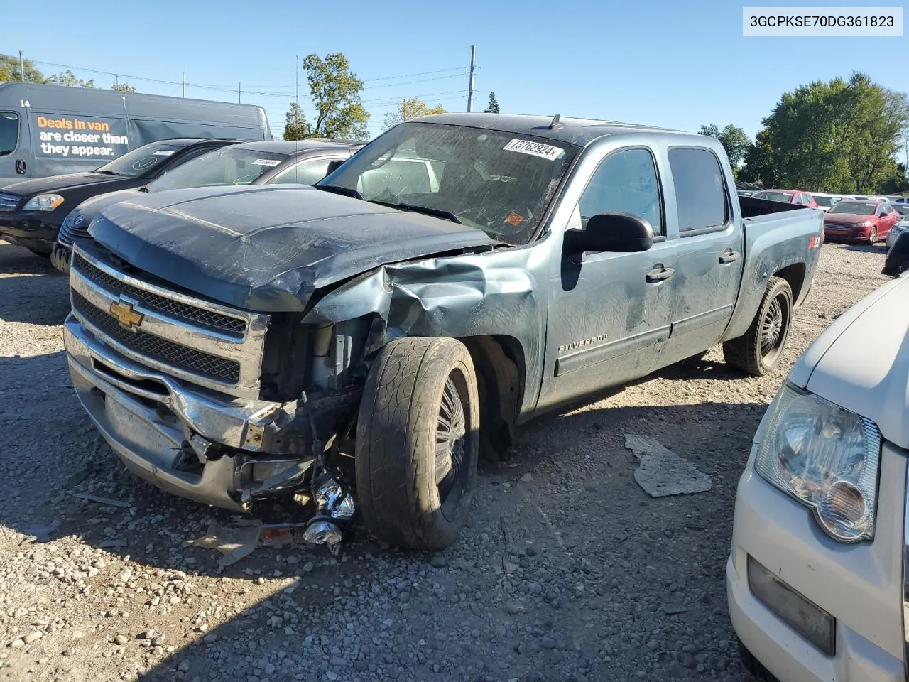 2013 Chevrolet Silverado K1500 Lt VIN: 3GCPKSE70DG361823 Lot: 73762924