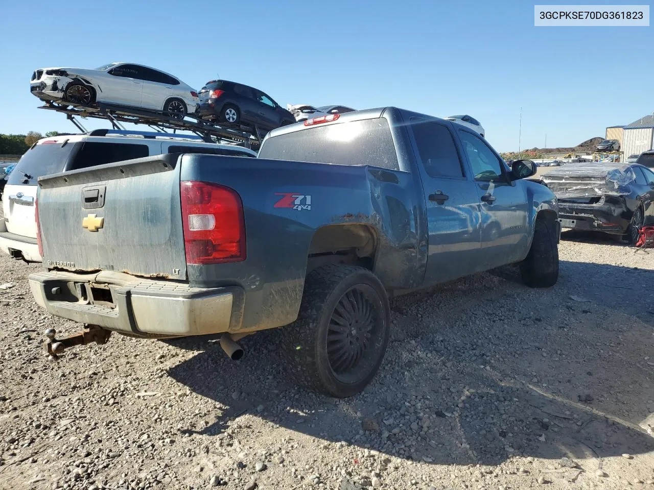 2013 Chevrolet Silverado K1500 Lt VIN: 3GCPKSE70DG361823 Lot: 73762924