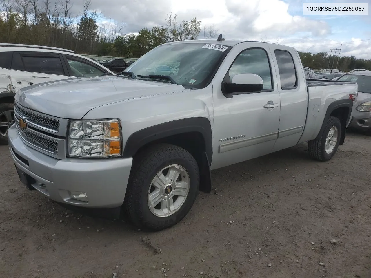 2013 Chevrolet Silverado K1500 Lt VIN: 1GCRKSE76DZ269057 Lot: 73830004