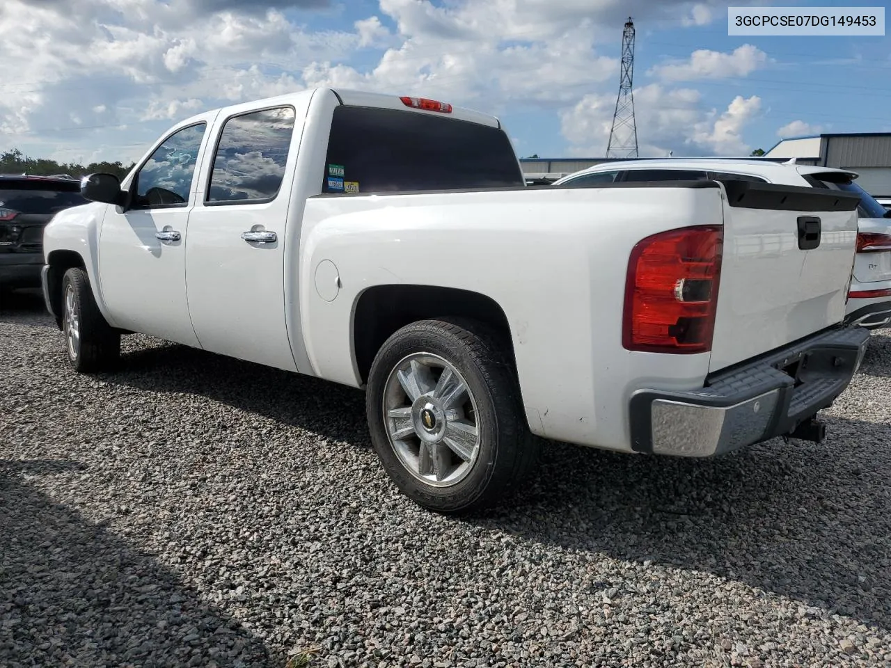 2013 Chevrolet Silverado C1500 Lt VIN: 3GCPCSE07DG149453 Lot: 73853664