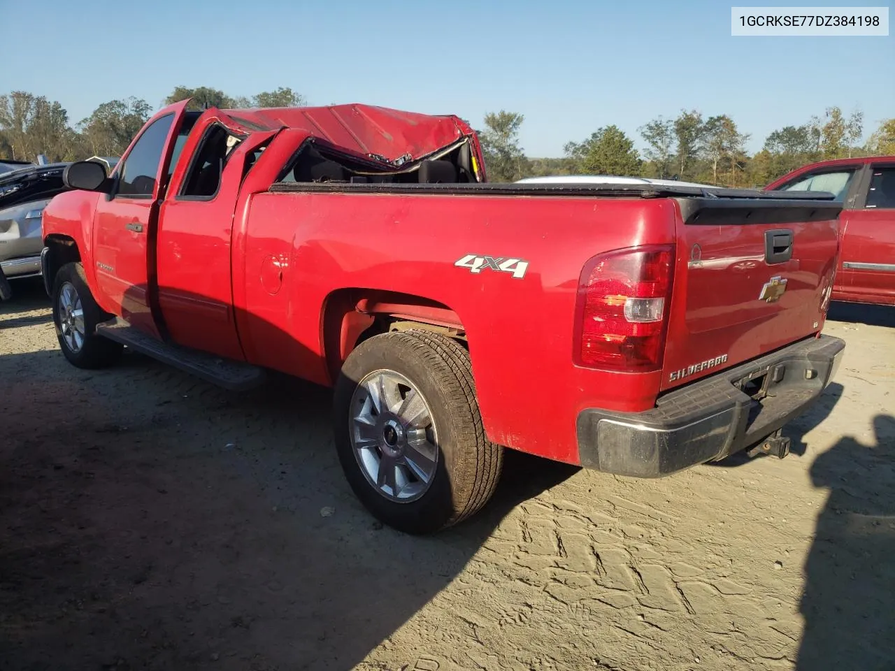 2013 Chevrolet Silverado K1500 Lt VIN: 1GCRKSE77DZ384198 Lot: 73893604