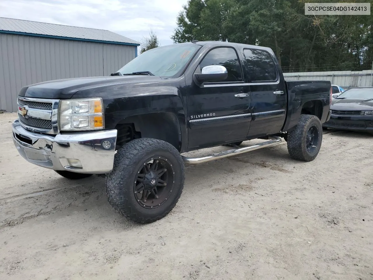 2013 Chevrolet Silverado C1500 Lt VIN: 3GCPCSE04DG142413 Lot: 73926724