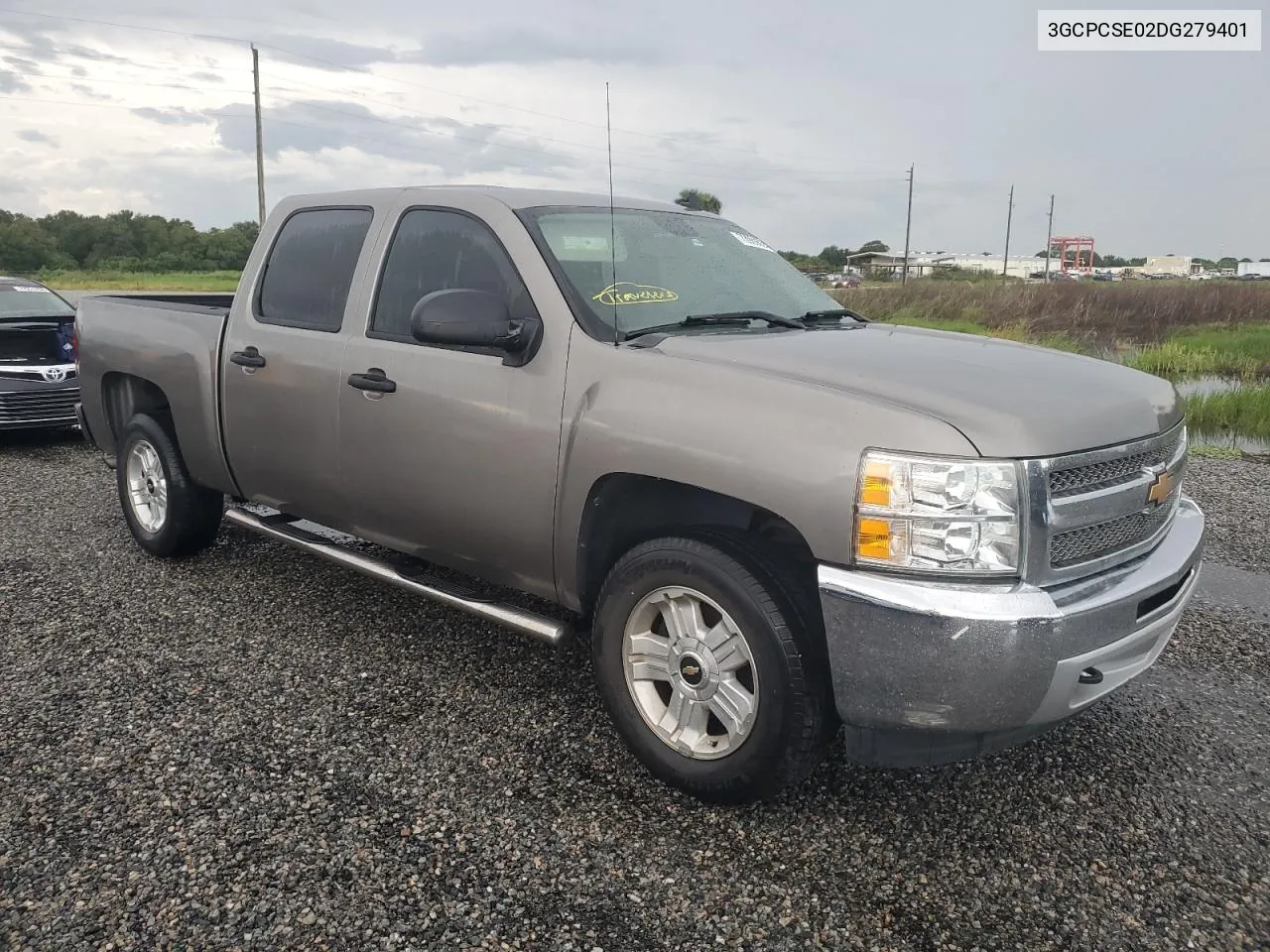 2013 Chevrolet Silverado C1500 Lt VIN: 3GCPCSE02DG279401 Lot: 73989634