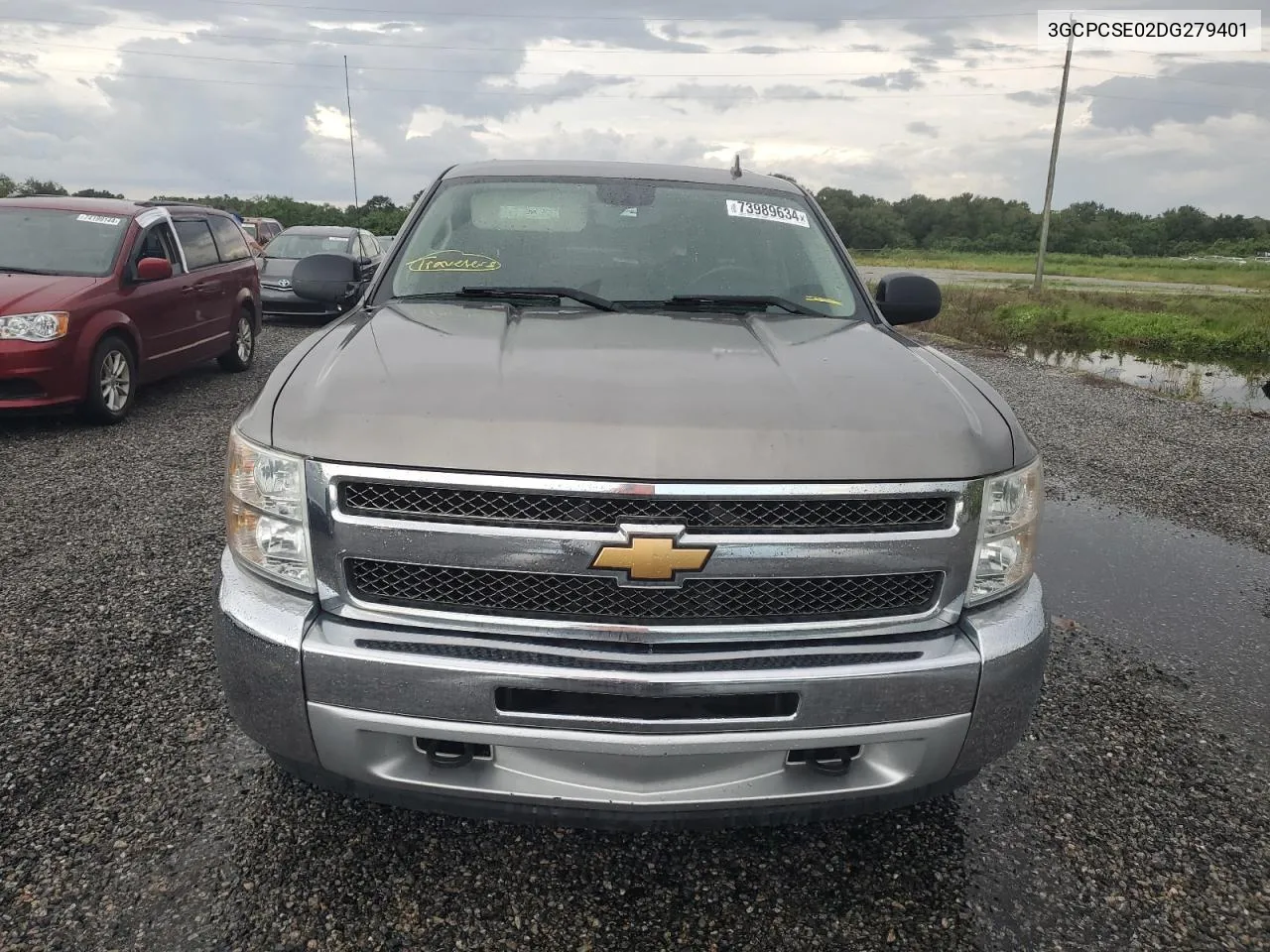 2013 Chevrolet Silverado C1500 Lt VIN: 3GCPCSE02DG279401 Lot: 73989634