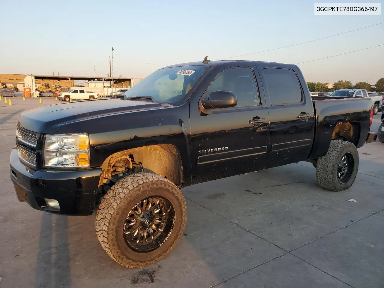 2013 Chevrolet Silverado K1500 Ltz VIN: 3GCPKTE78DG366497 Lot: 74096394