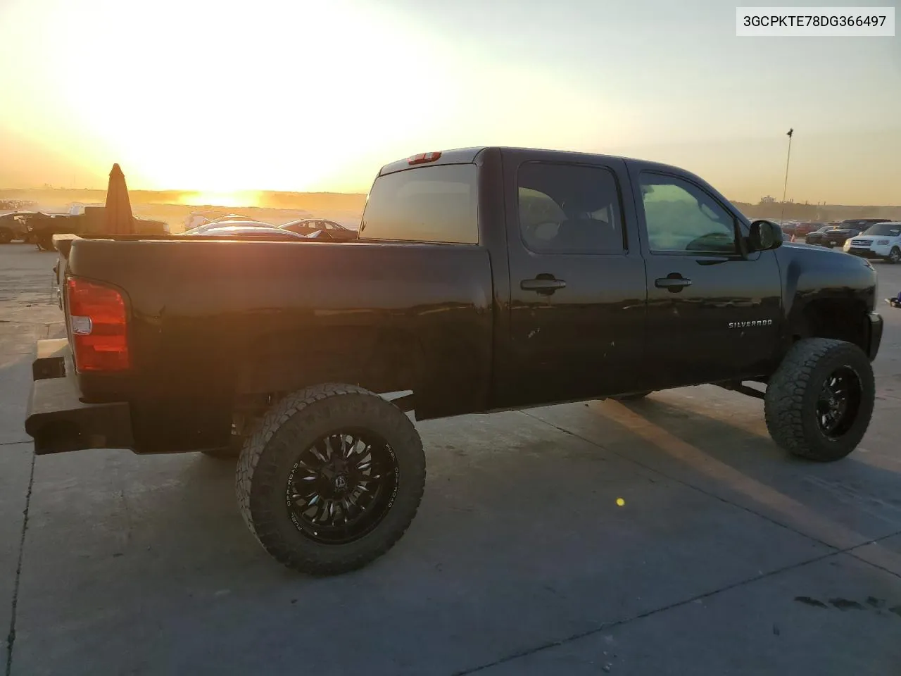 2013 Chevrolet Silverado K1500 Ltz VIN: 3GCPKTE78DG366497 Lot: 74096394