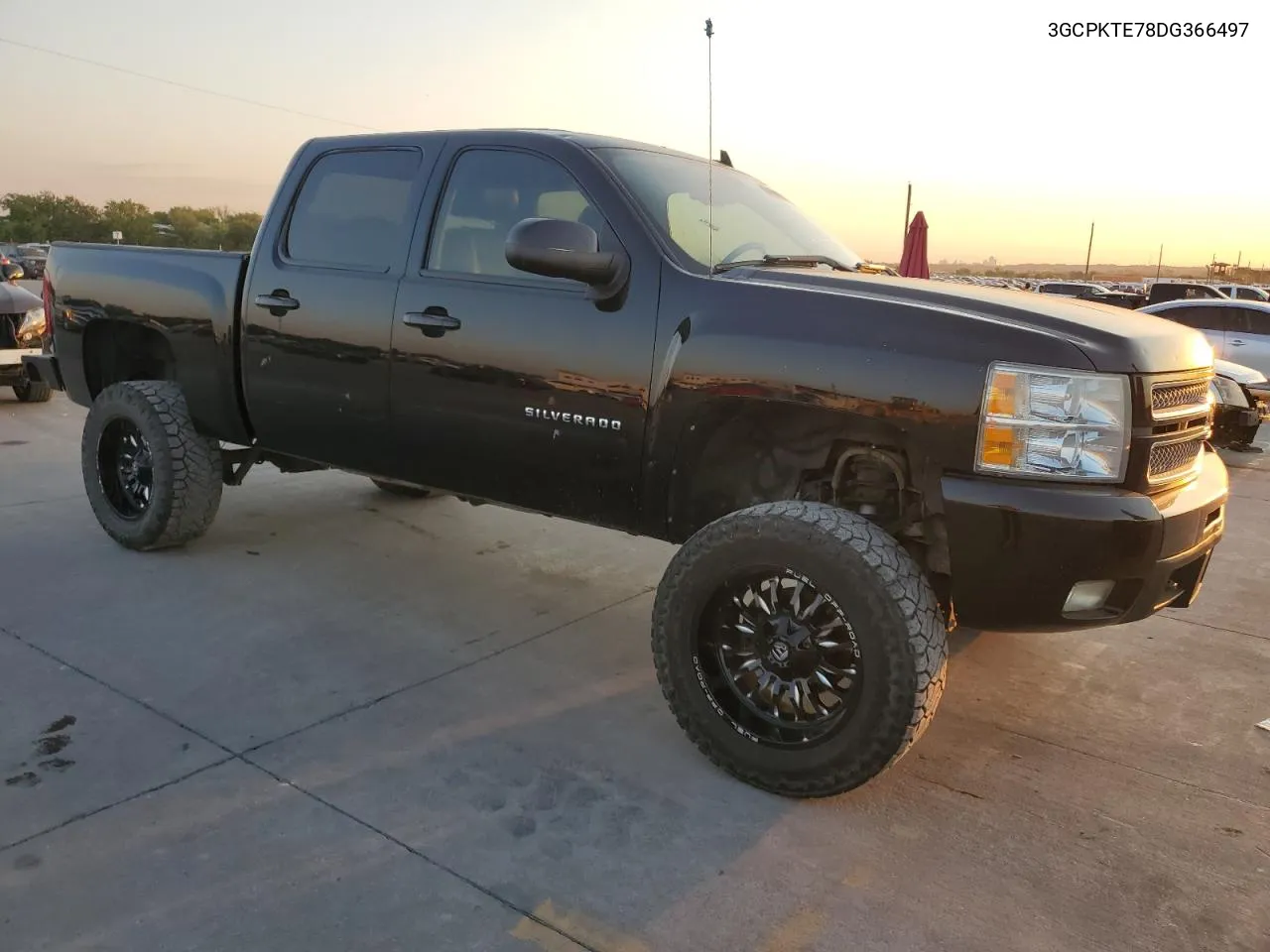 2013 Chevrolet Silverado K1500 Ltz VIN: 3GCPKTE78DG366497 Lot: 74096394