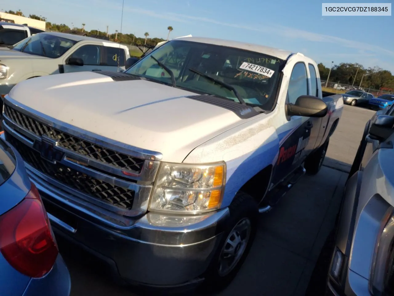 2013 Chevrolet Silverado C2500 Heavy Duty VIN: 1GC2CVCG7DZ188345 Lot: 74217834