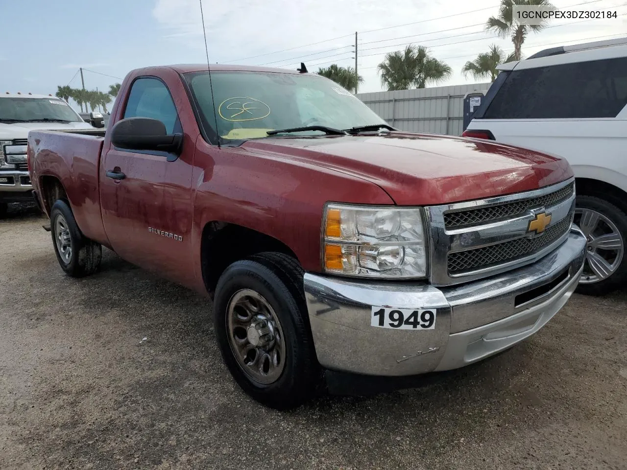 2013 Chevrolet Silverado C1500 VIN: 1GCNCPEX3DZ302184 Lot: 74769504