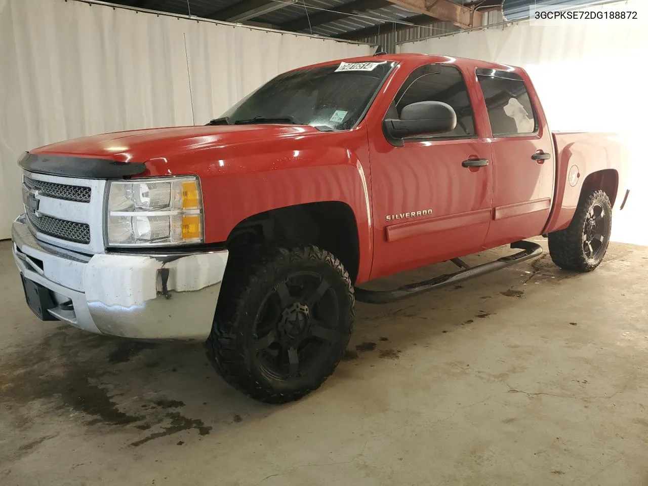 2013 Chevrolet Silverado K1500 Lt VIN: 3GCPKSE72DG188872 Lot: 74816514