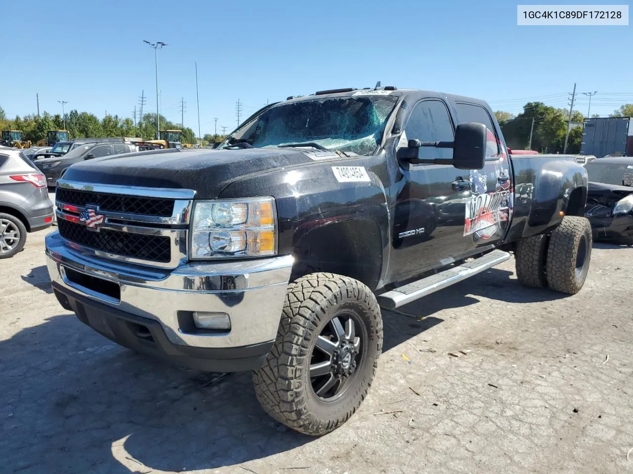 1GC4K1C89DF172128 2013 Chevrolet Silverado K3500 Ltz