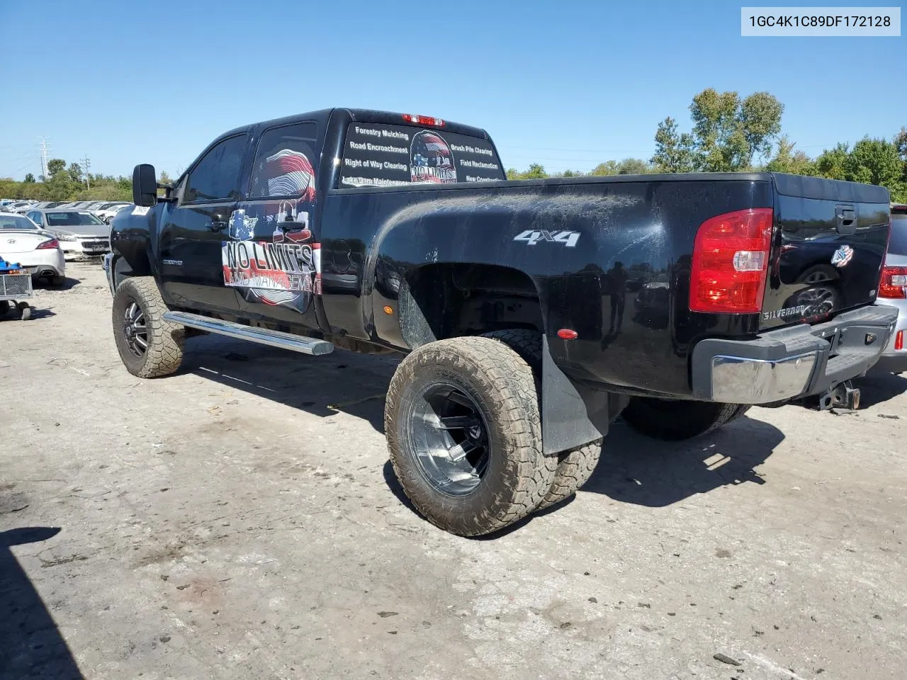 1GC4K1C89DF172128 2013 Chevrolet Silverado K3500 Ltz