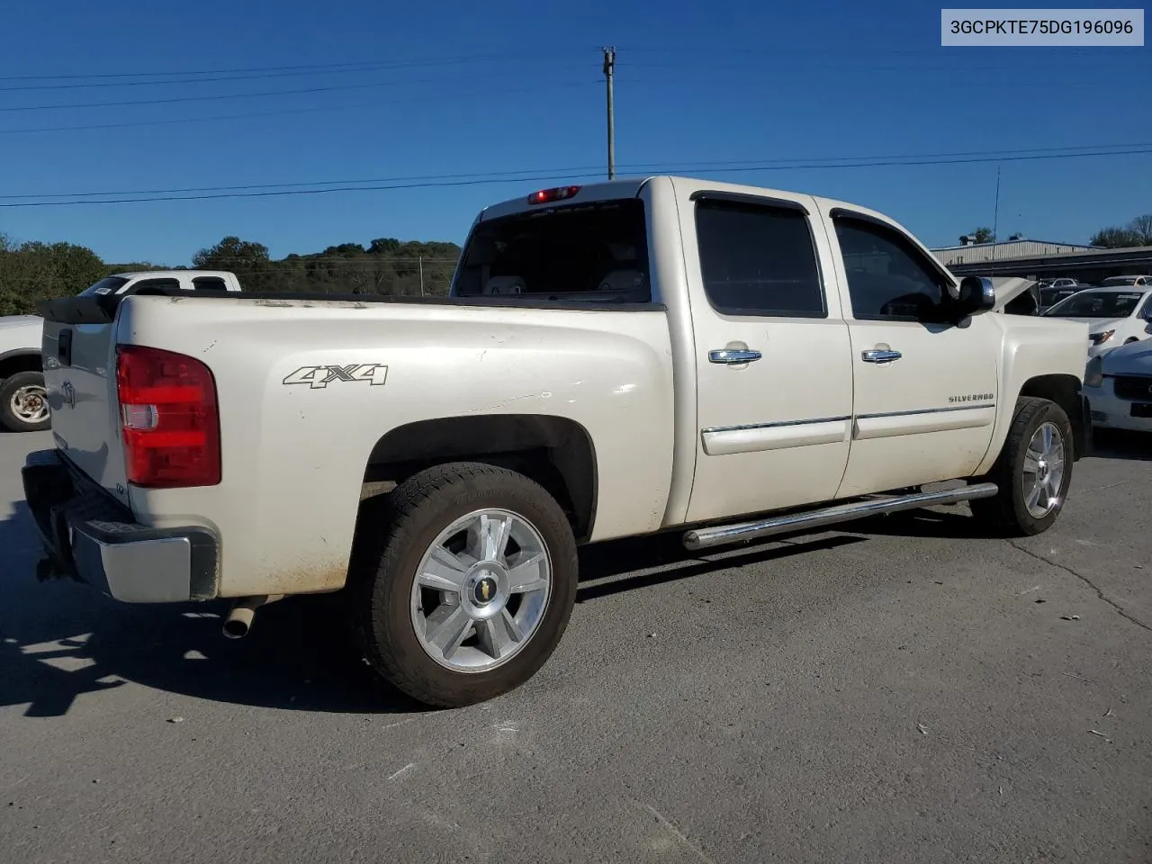 2013 Chevrolet Silverado K1500 Ltz VIN: 3GCPKTE75DG196096 Lot: 75200354