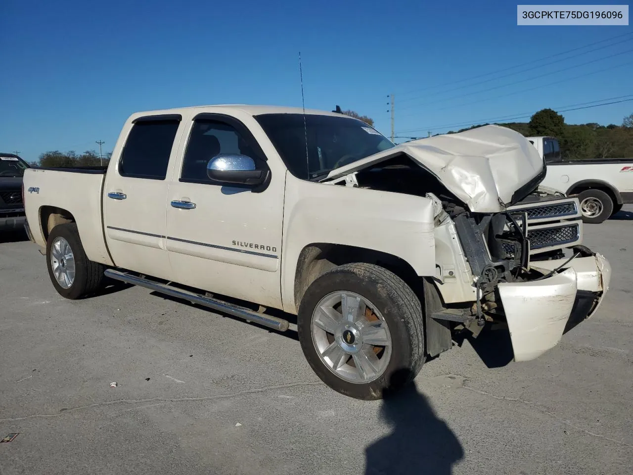 2013 Chevrolet Silverado K1500 Ltz VIN: 3GCPKTE75DG196096 Lot: 75200354