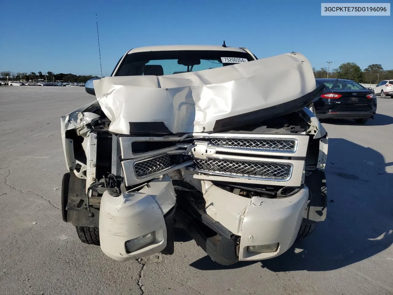 2013 Chevrolet Silverado K1500 Ltz VIN: 3GCPKTE75DG196096 Lot: 75200354