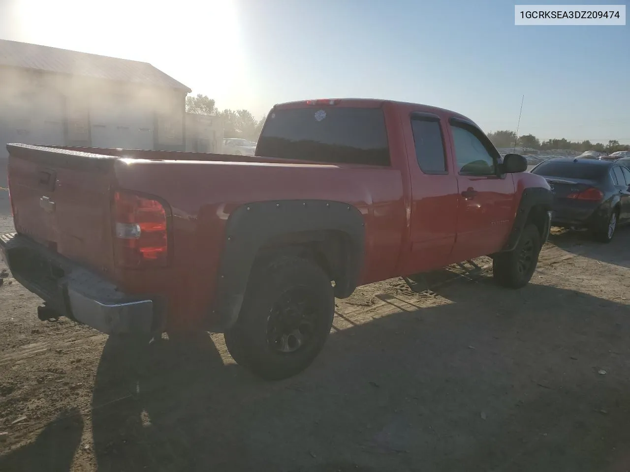 2013 Chevrolet Silverado K1500 Lt VIN: 1GCRKSEA3DZ209474 Lot: 75268034