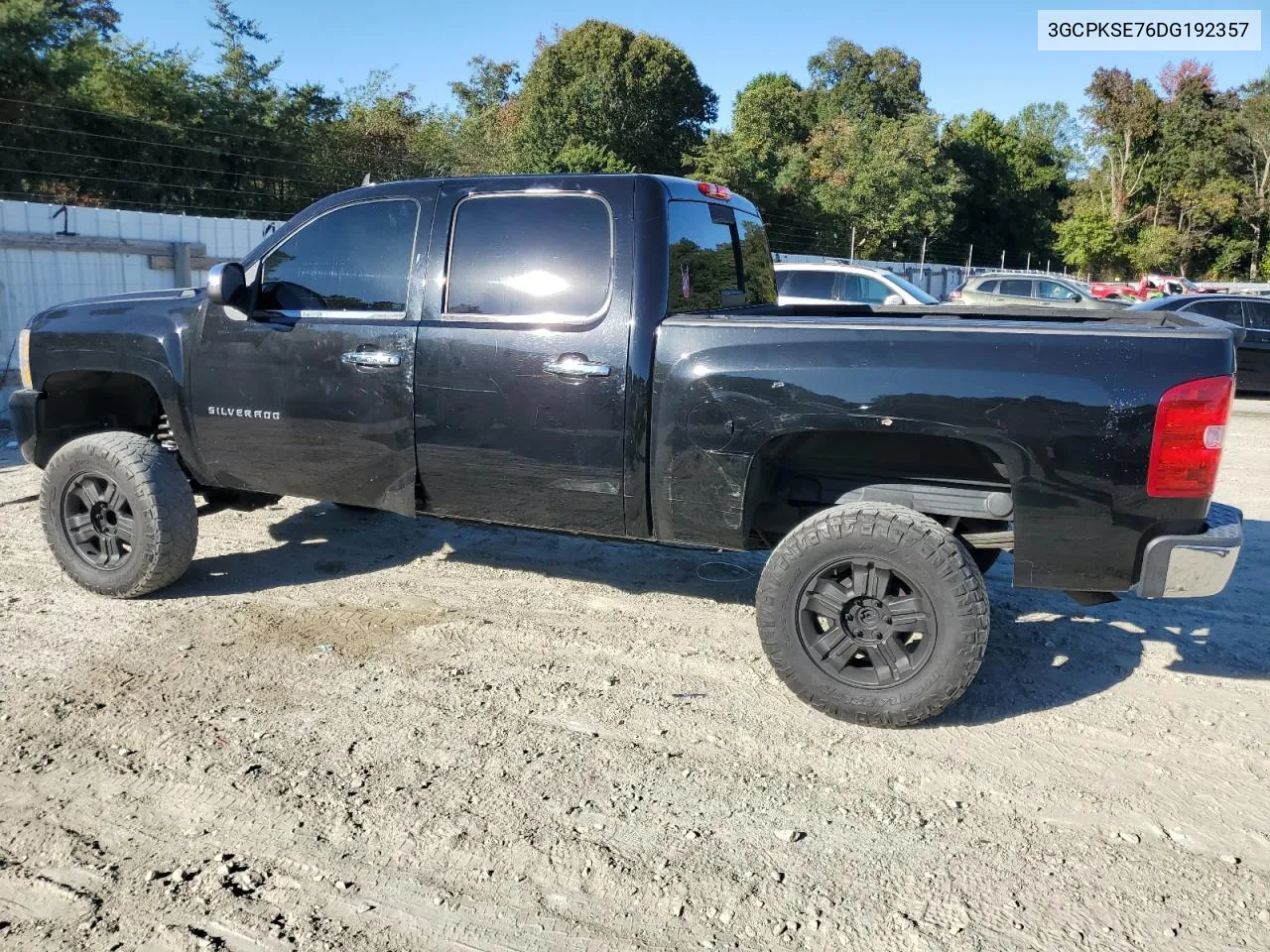 2013 Chevrolet Silverado K1500 Lt VIN: 3GCPKSE76DG192357 Lot: 75415394