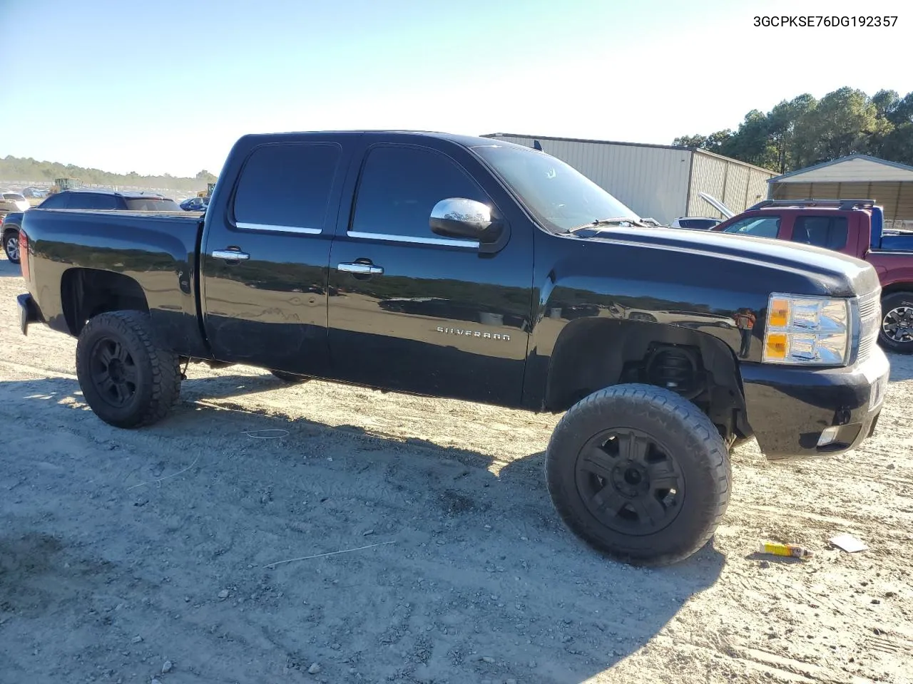 2013 Chevrolet Silverado K1500 Lt VIN: 3GCPKSE76DG192357 Lot: 75415394