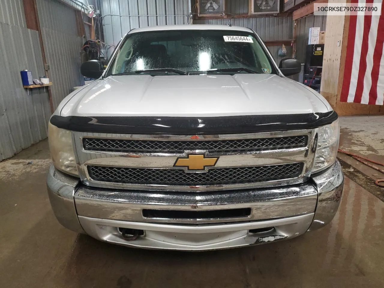 2013 Chevrolet Silverado K1500 Lt VIN: 1GCRKSE79DZ327890 Lot: 75645644