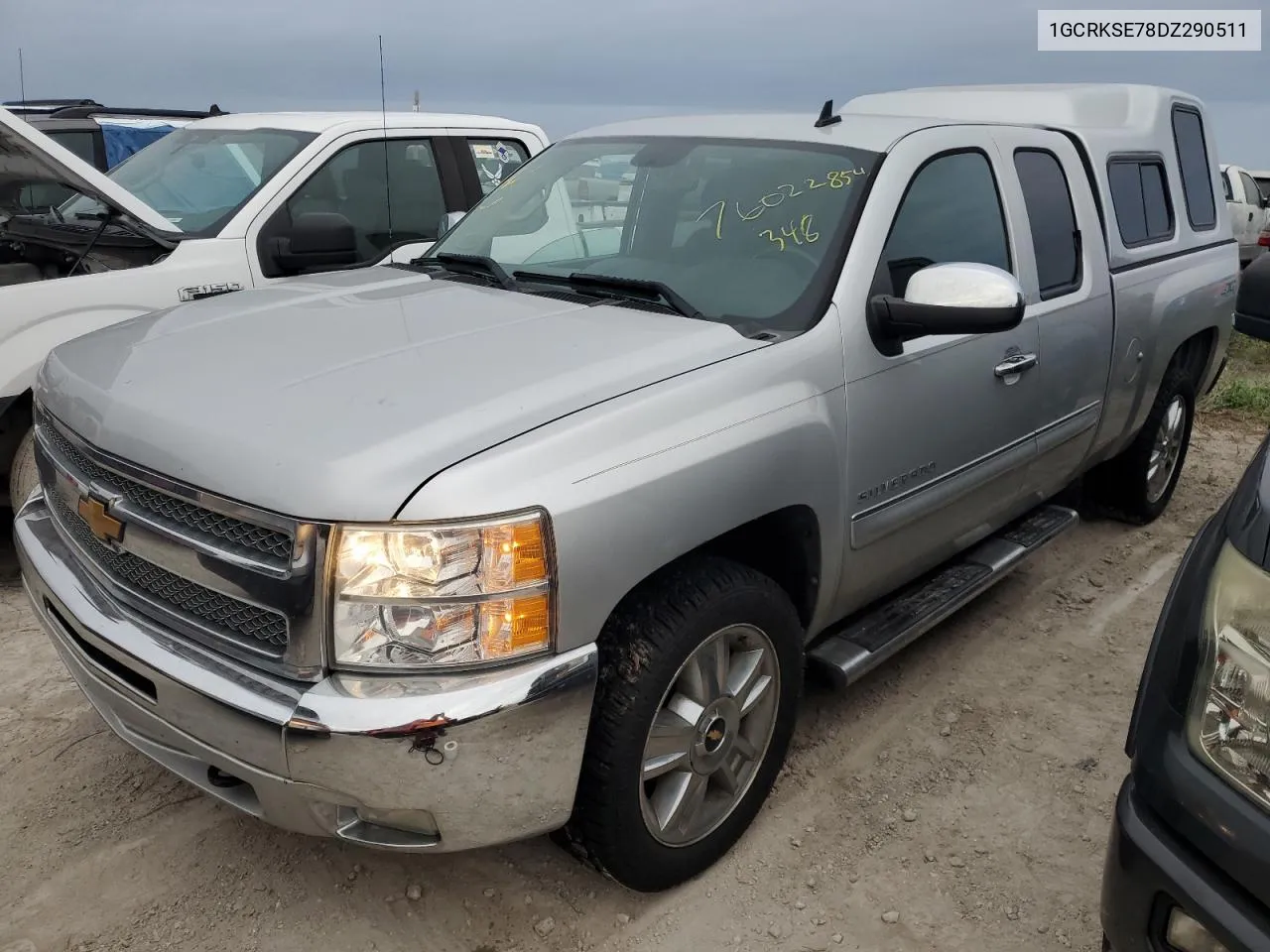 2013 Chevrolet Silverado K1500 Lt VIN: 1GCRKSE78DZ290511 Lot: 76022854