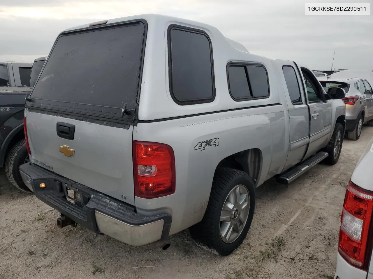 2013 Chevrolet Silverado K1500 Lt VIN: 1GCRKSE78DZ290511 Lot: 76022854