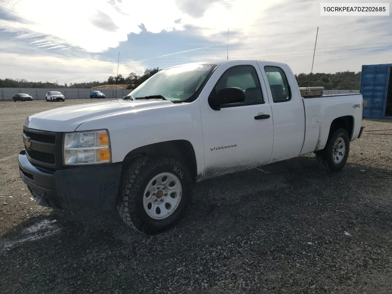 2013 Chevrolet Silverado K1500 VIN: 1GCRKPEA7DZ202685 Lot: 76578844