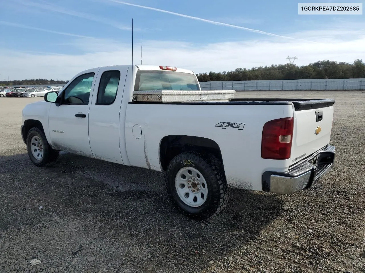 2013 Chevrolet Silverado K1500 VIN: 1GCRKPEA7DZ202685 Lot: 76578844