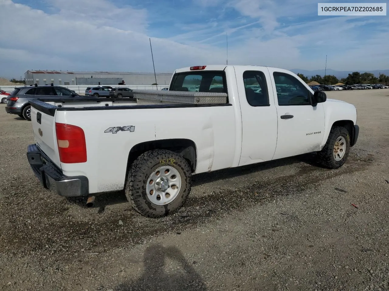 2013 Chevrolet Silverado K1500 VIN: 1GCRKPEA7DZ202685 Lot: 76578844