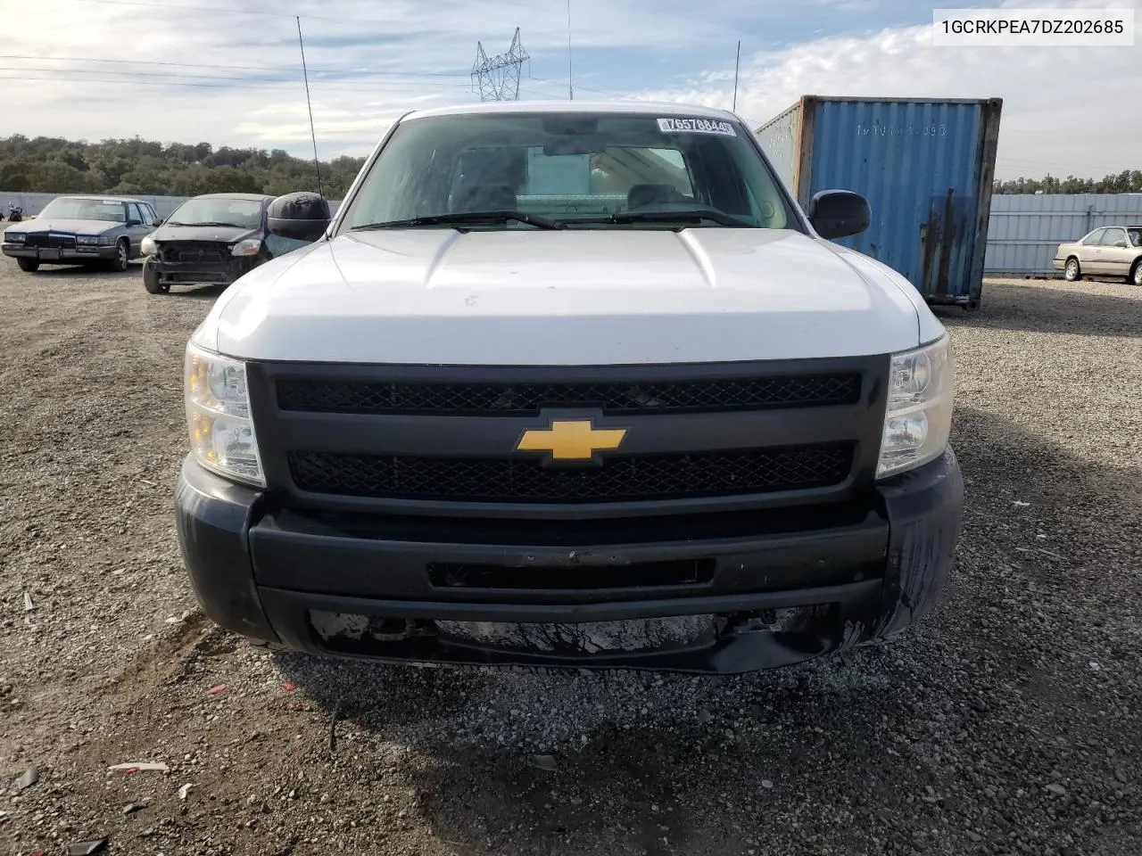 2013 Chevrolet Silverado K1500 VIN: 1GCRKPEA7DZ202685 Lot: 76578844