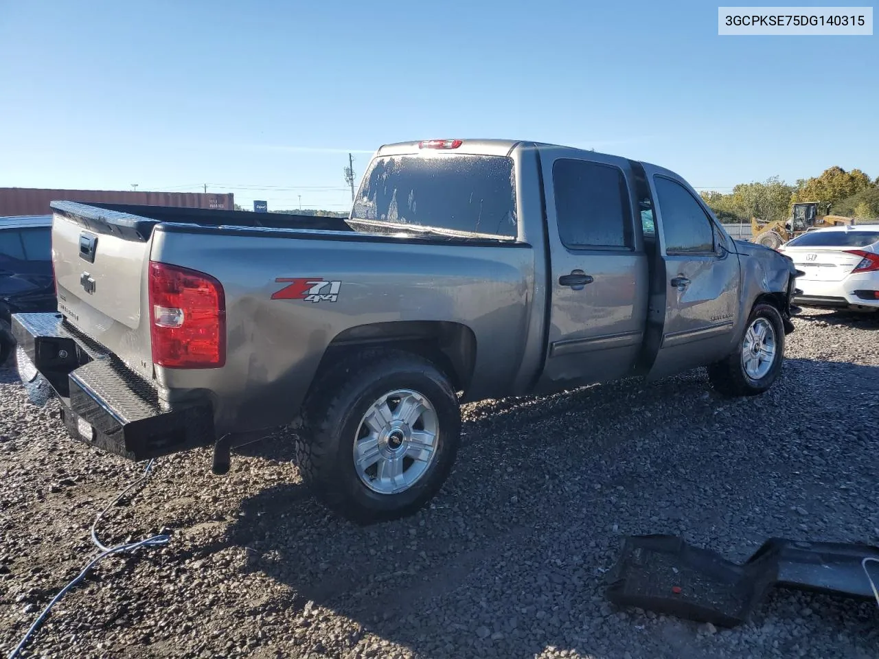 3GCPKSE75DG140315 2013 Chevrolet Silverado K1500 Lt