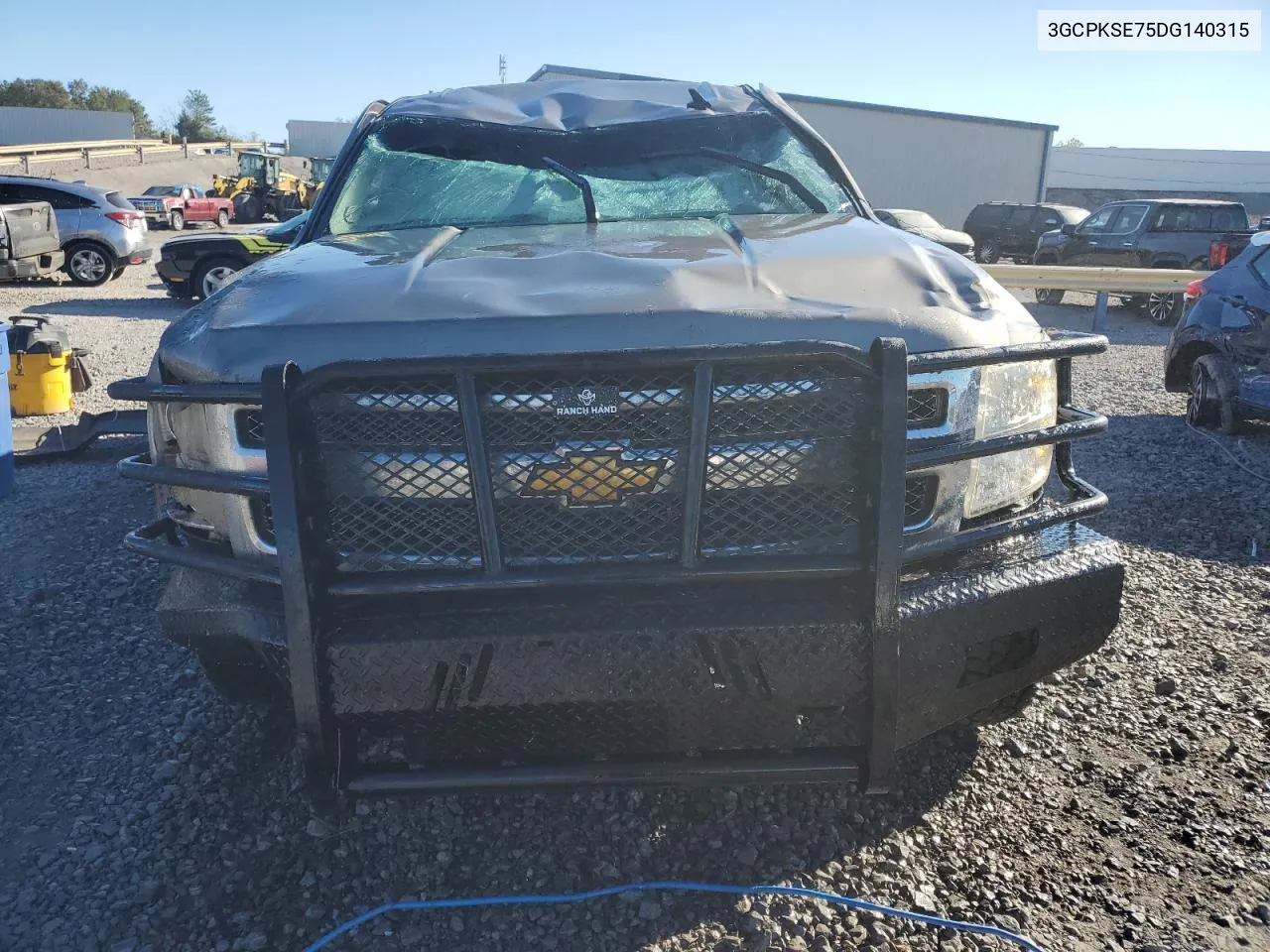 2013 Chevrolet Silverado K1500 Lt VIN: 3GCPKSE75DG140315 Lot: 76621524