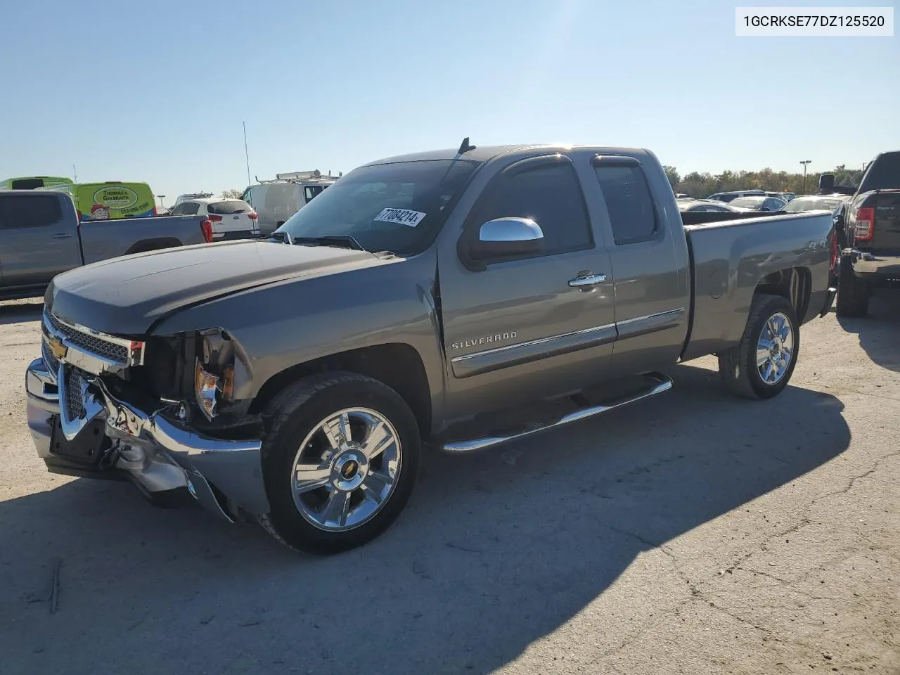 2013 Chevrolet Silverado K1500 Lt VIN: 1GCRKSE77DZ125520 Lot: 77084214