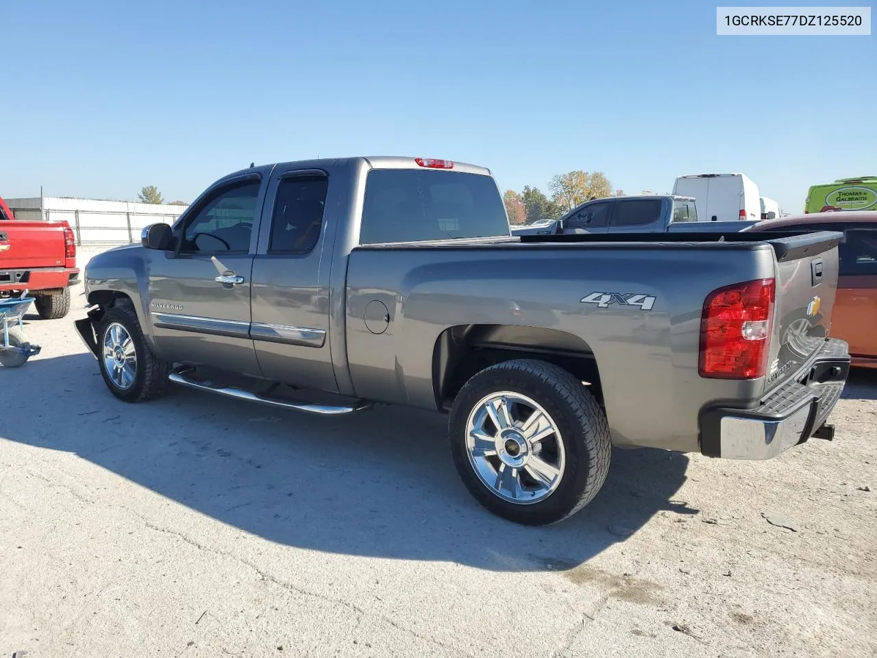 2013 Chevrolet Silverado K1500 Lt VIN: 1GCRKSE77DZ125520 Lot: 77084214