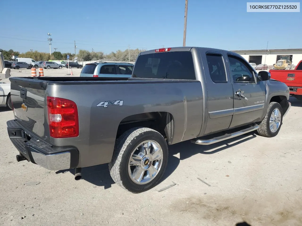 2013 Chevrolet Silverado K1500 Lt VIN: 1GCRKSE77DZ125520 Lot: 77084214