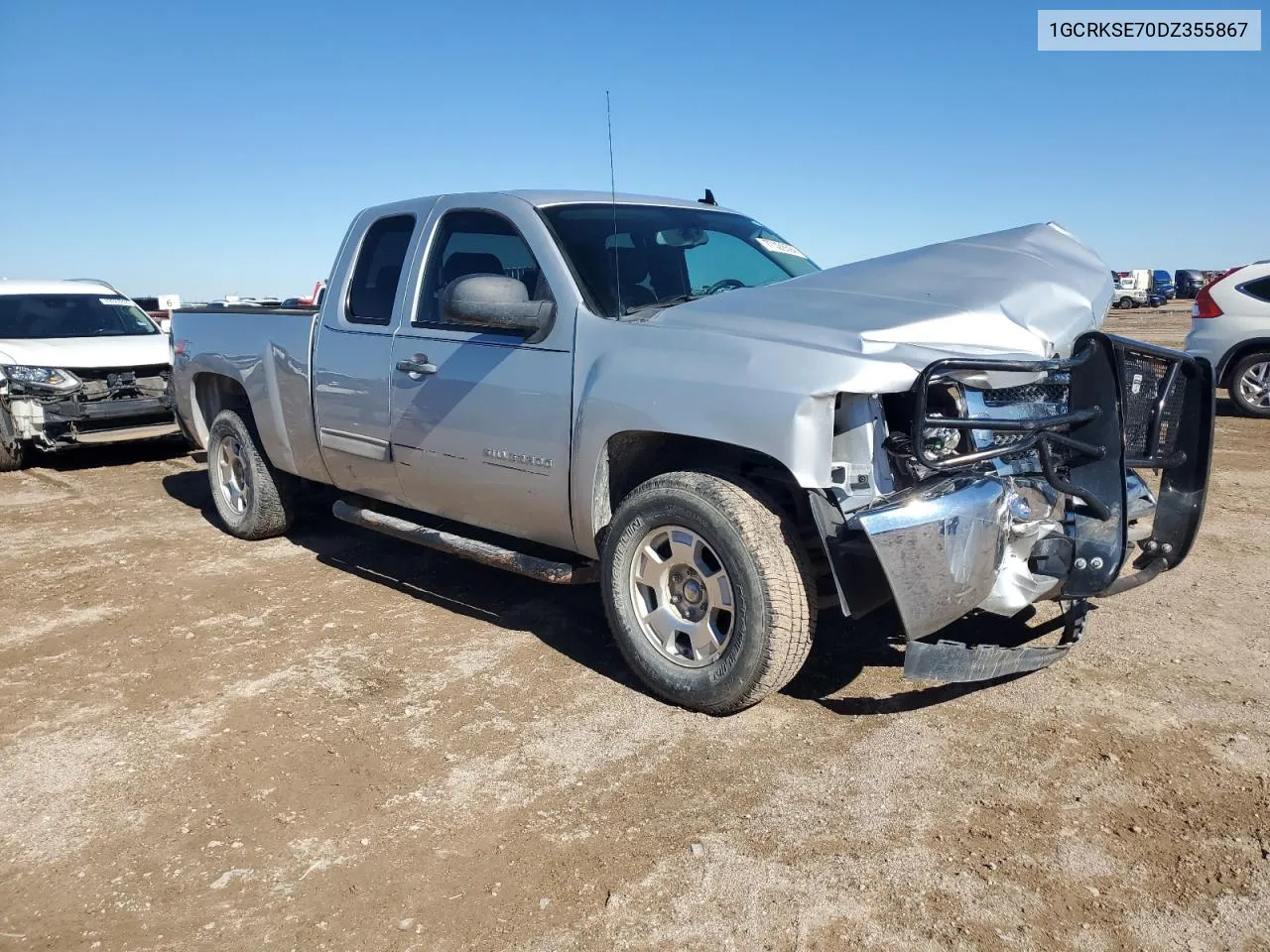 2013 Chevrolet Silverado K1500 Lt VIN: 1GCRKSE70DZ355867 Lot: 77428594