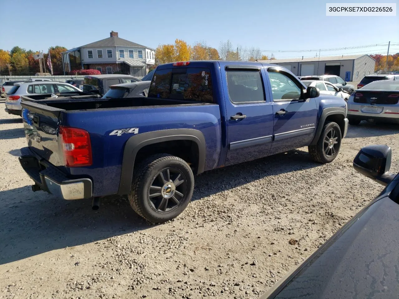 2013 Chevrolet Silverado K1500 Lt VIN: 3GCPKSE7XDG226526 Lot: 77444274