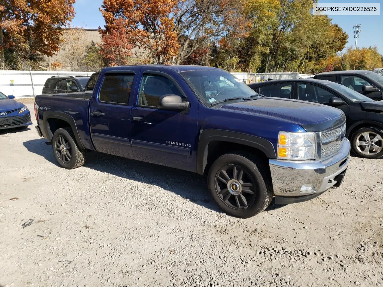 2013 Chevrolet Silverado K1500 Lt VIN: 3GCPKSE7XDG226526 Lot: 77444274