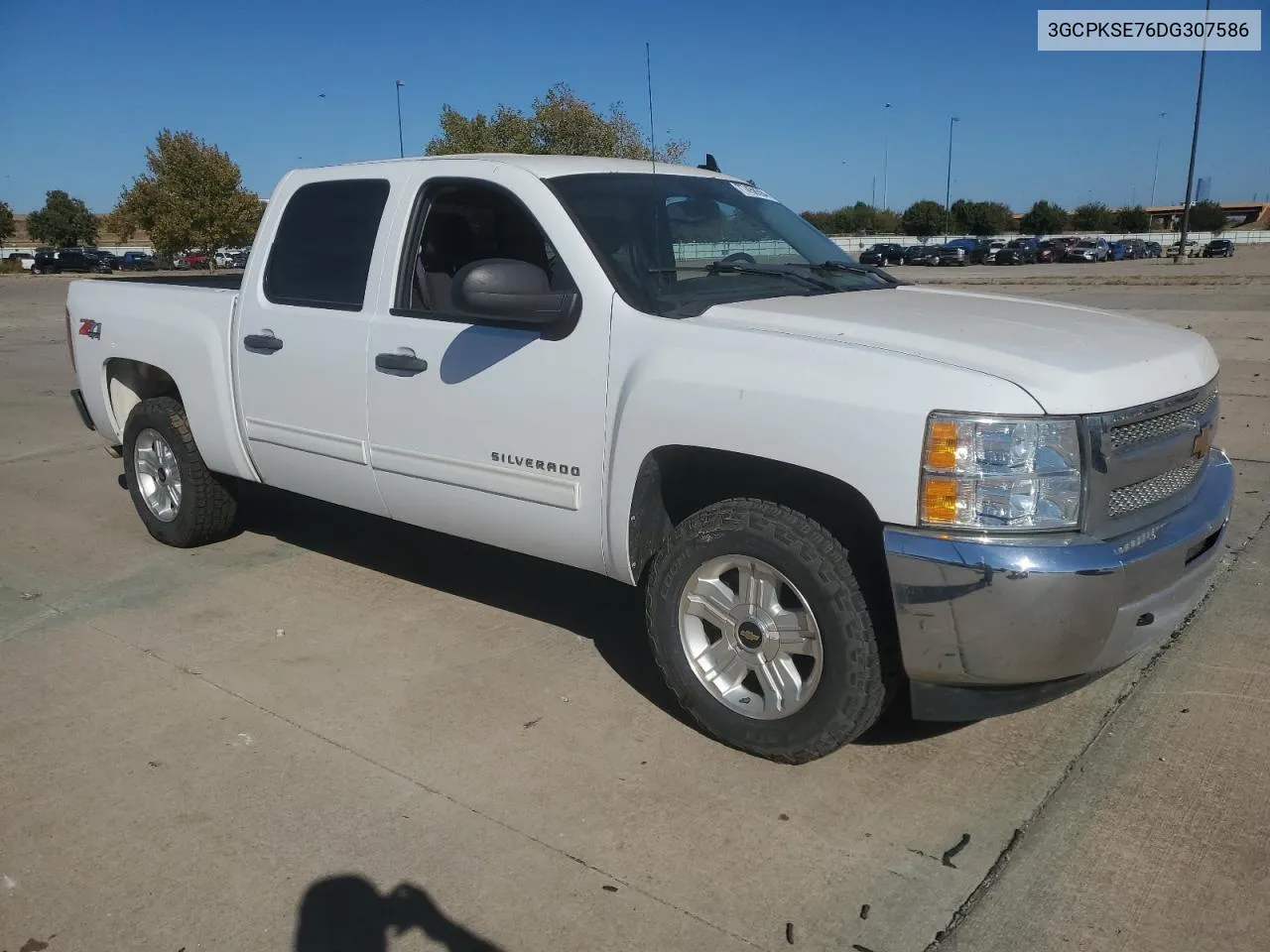 2013 Chevrolet Silverado K1500 Lt VIN: 3GCPKSE76DG307586 Lot: 77458594