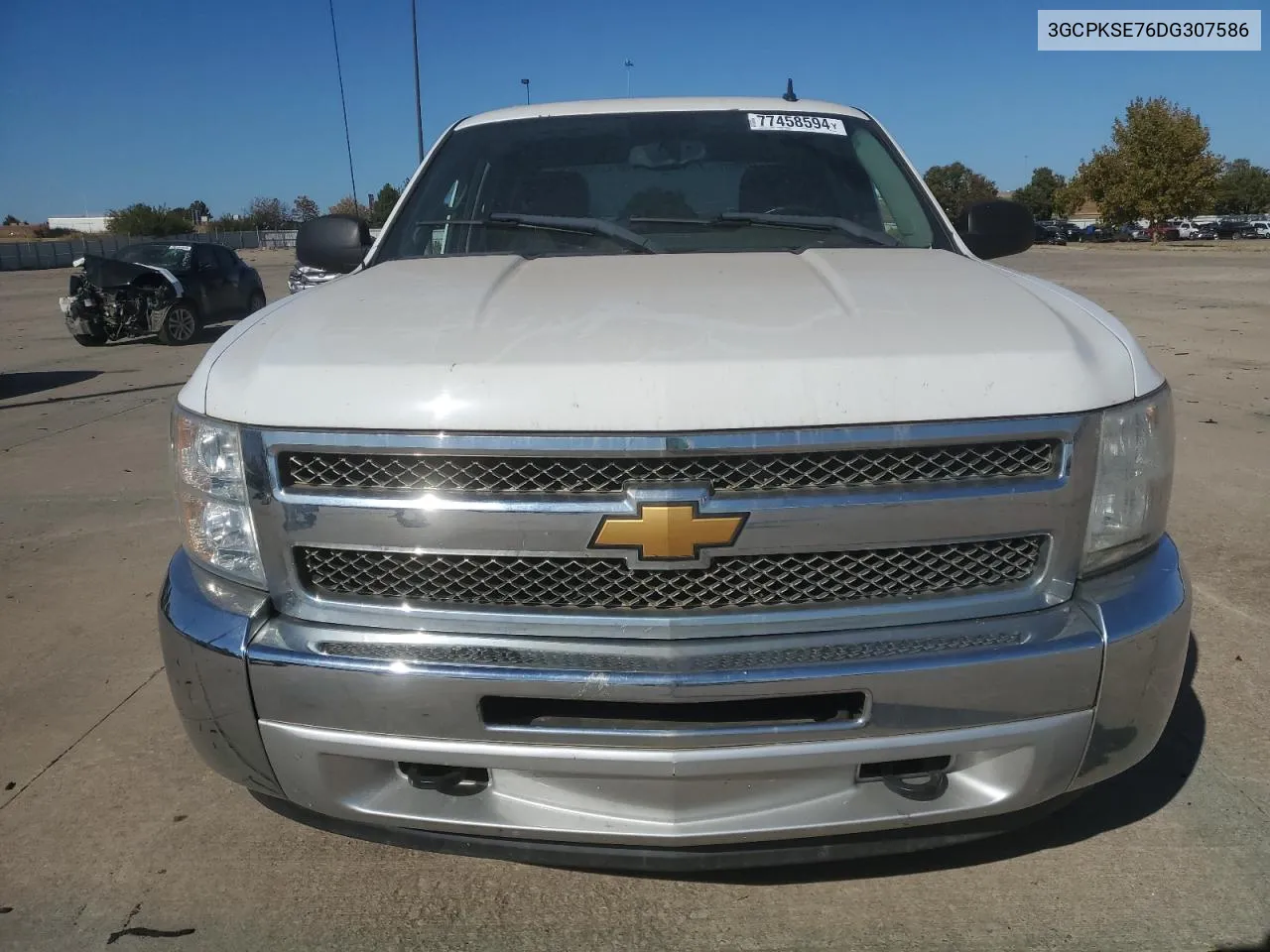 2013 Chevrolet Silverado K1500 Lt VIN: 3GCPKSE76DG307586 Lot: 77458594