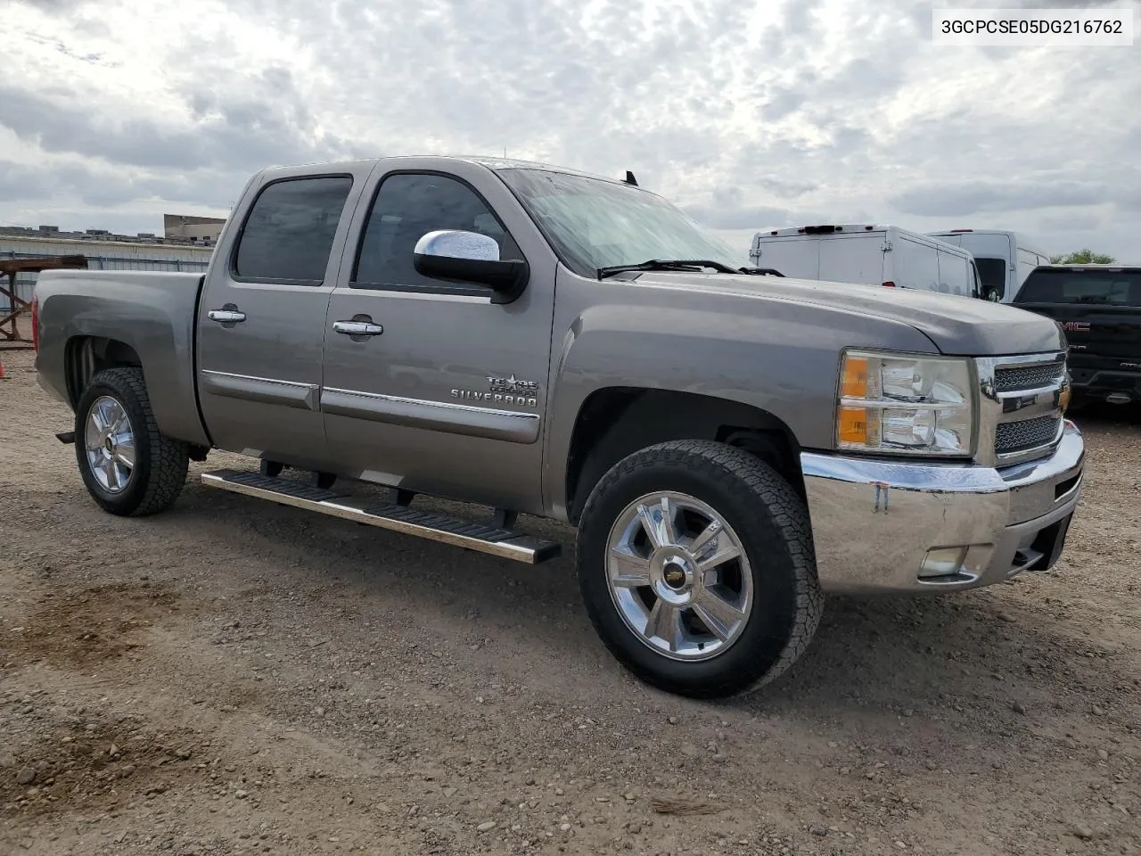 2013 Chevrolet Silverado C1500 Lt VIN: 3GCPCSE05DG216762 Lot: 77471404