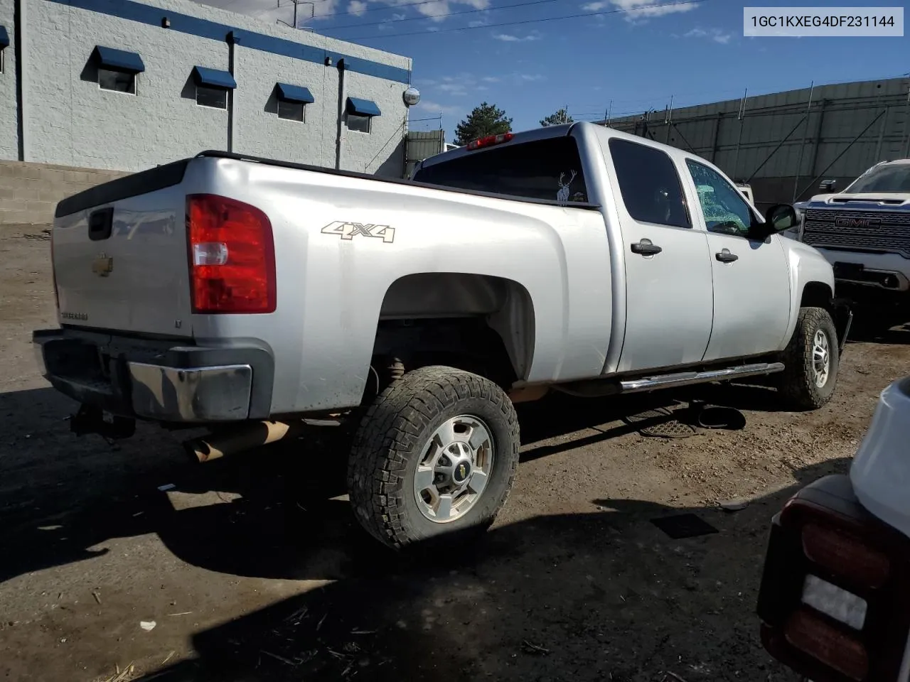 2013 Chevrolet Silverado K2500 Heavy Duty Lt VIN: 1GC1KXEG4DF231144 Lot: 77499084