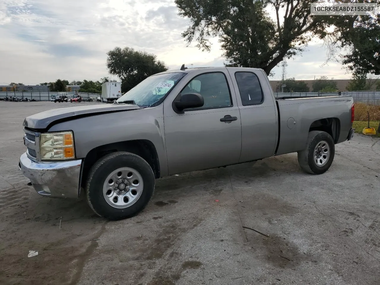 2013 Chevrolet Silverado K1500 Lt VIN: 1GCRKSEA8DZ155587 Lot: 77615914