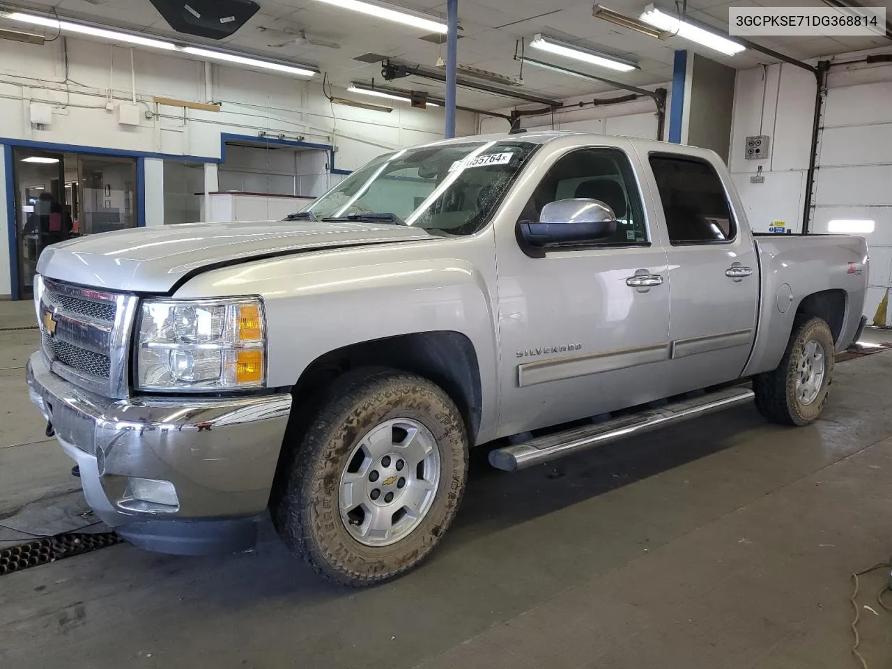 2013 Chevrolet Silverado K1500 Lt VIN: 3GCPKSE71DG368814 Lot: 77655764