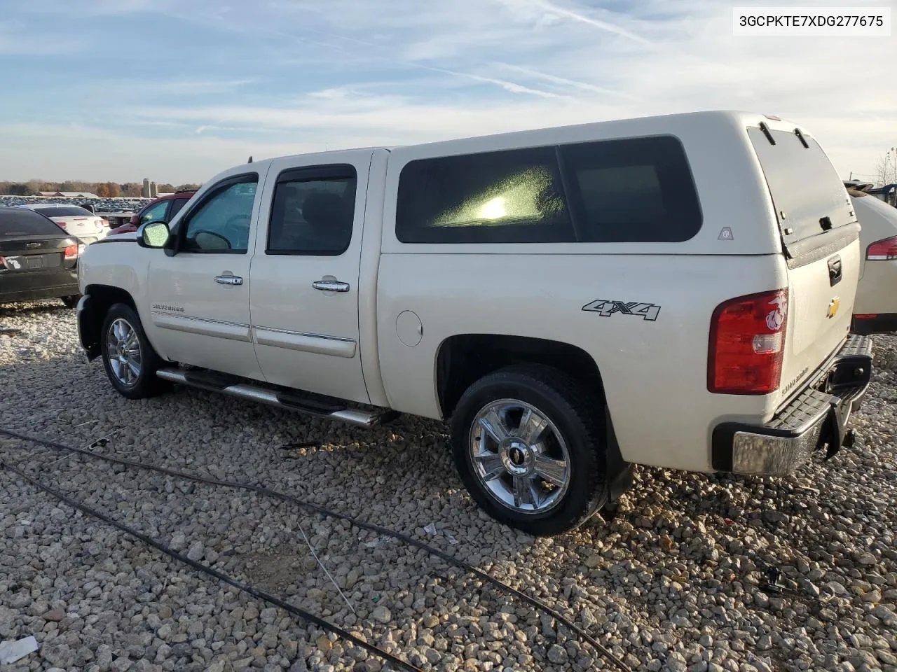 2013 Chevrolet Silverado K1500 Ltz VIN: 3GCPKTE7XDG277675 Lot: 77855414