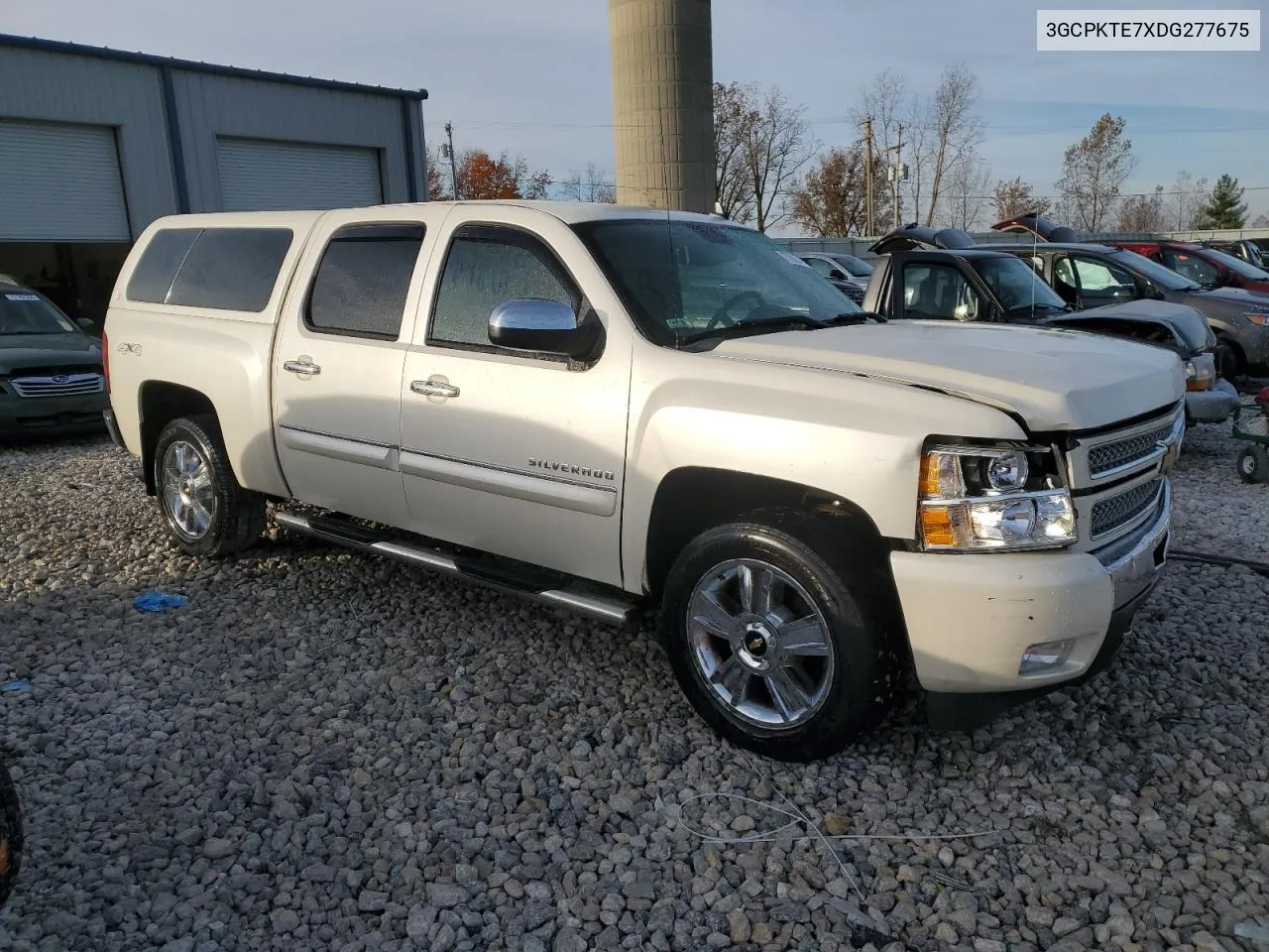 2013 Chevrolet Silverado K1500 Ltz VIN: 3GCPKTE7XDG277675 Lot: 77855414