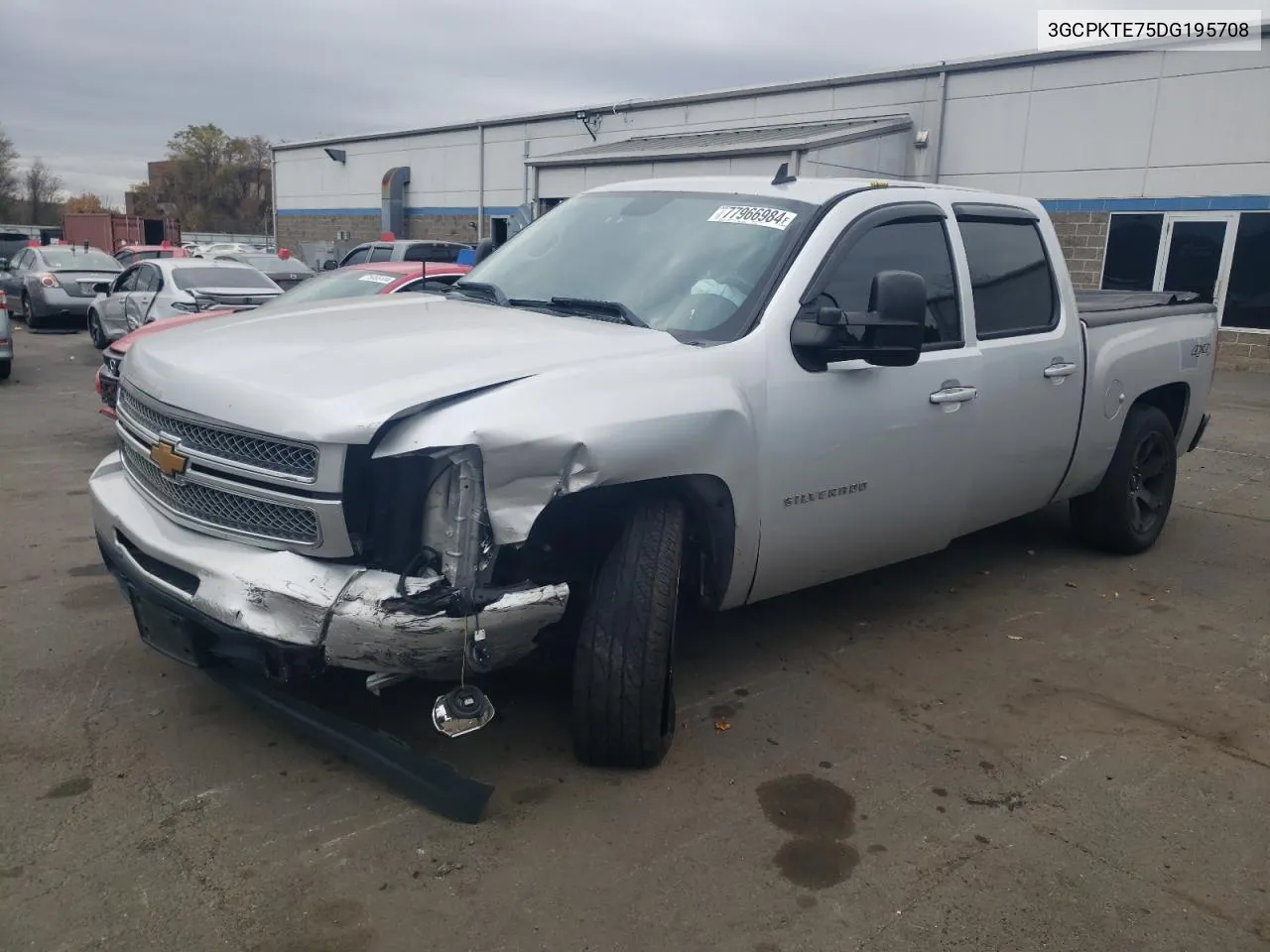 2013 Chevrolet Silverado K1500 Ltz VIN: 3GCPKTE75DG195708 Lot: 77966984