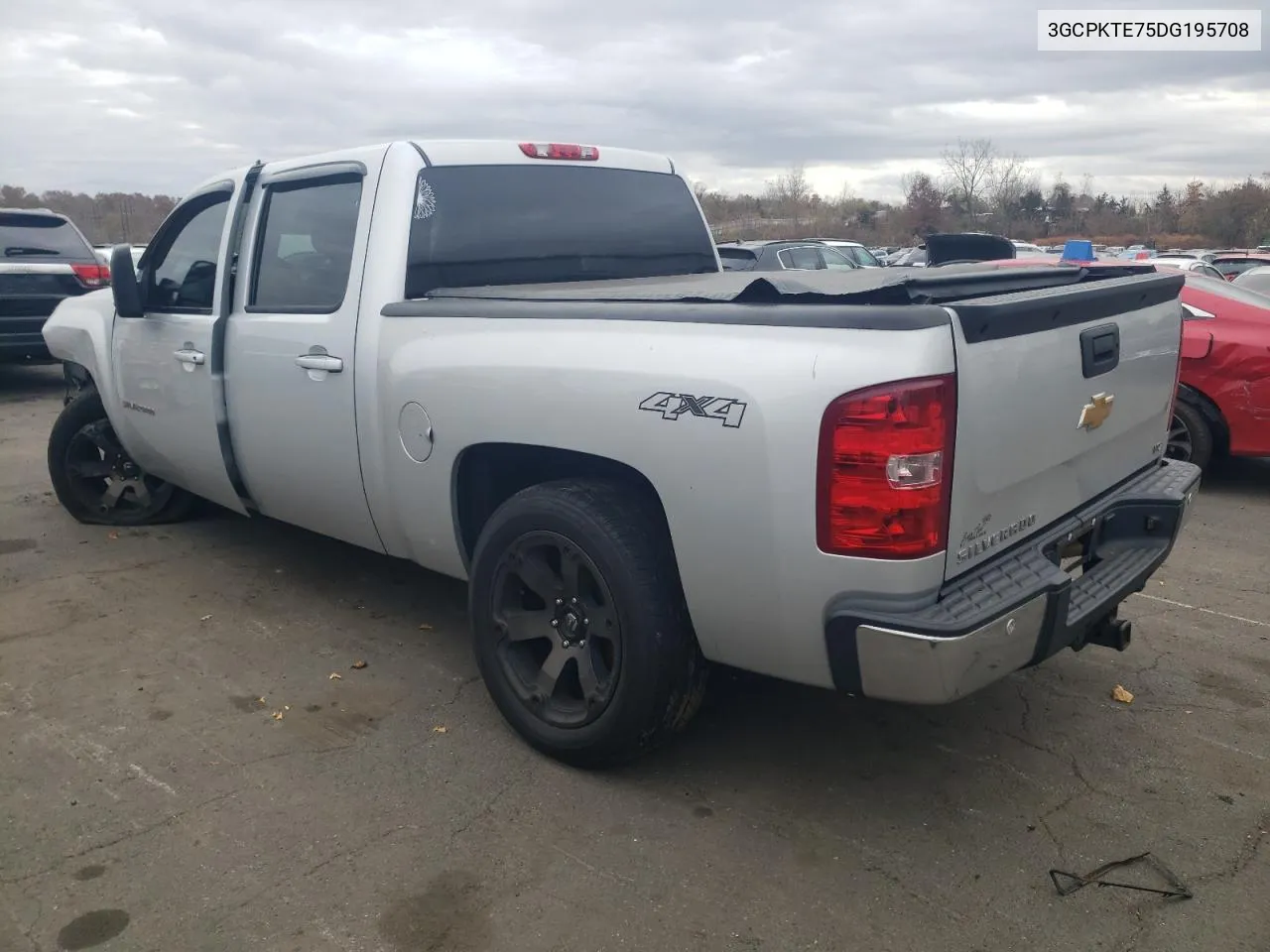 2013 Chevrolet Silverado K1500 Ltz VIN: 3GCPKTE75DG195708 Lot: 77966984