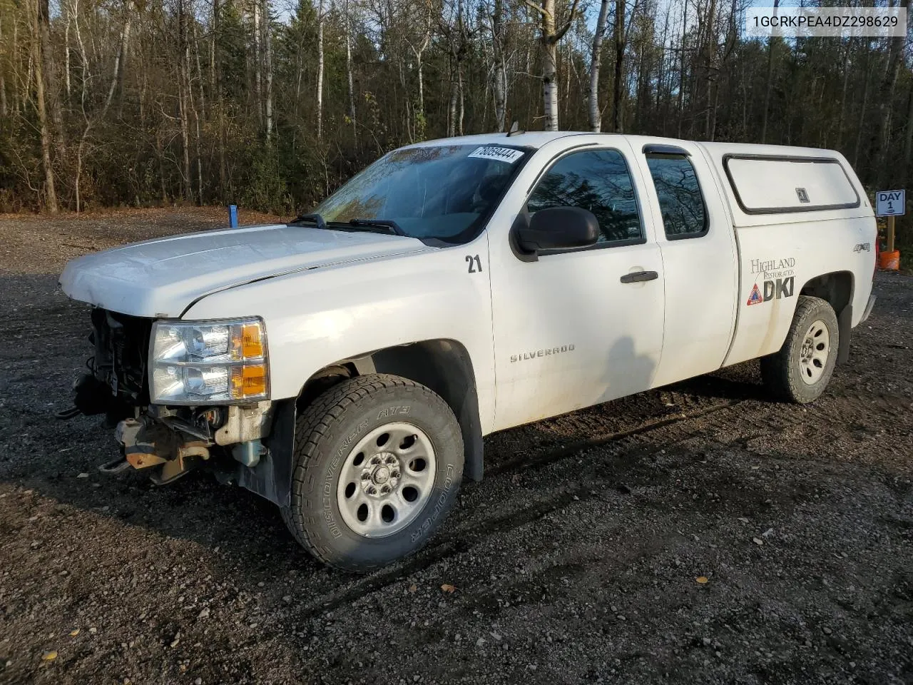 2013 Chevrolet Silverado K1500 VIN: 1GCRKPEA4DZ298629 Lot: 78059444