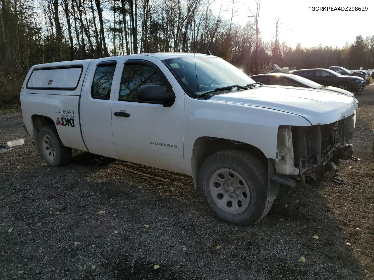 2013 Chevrolet Silverado K1500 VIN: 1GCRKPEA4DZ298629 Lot: 78059444