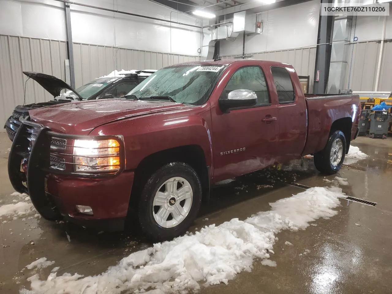 2013 Chevrolet Silverado K1500 Ltz VIN: 1GCRKTE76DZ110206 Lot: 78084244